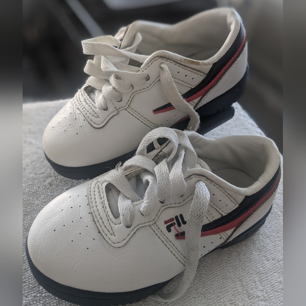 Little Boys Fila Sneakers